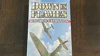 Down in Flames: Wingmen (DVG) - Unboxing and Overview