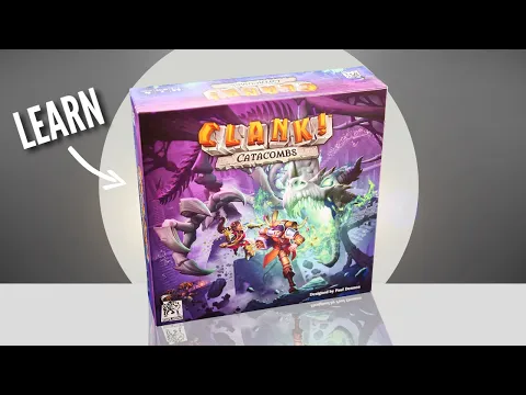 Clank!: Catacombs | Solo Playthrough & Tutorial (Learn to Play)