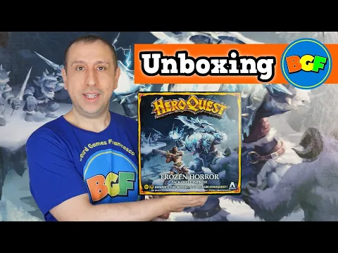 Frozen Horror | Unboxing e recensione del materiale | Espansione del gioco HeroQuest