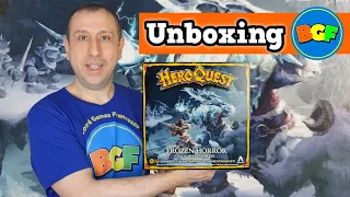 Frozen Horror | Unboxing e recensione del materiale | Espansione del gioco HeroQuest