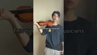 The curl-up trend on TikTok but for musicians