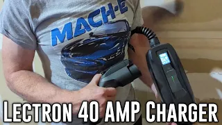 Portable Home EV charger for your Mach-E - Lectron 40 amp Portable Charger