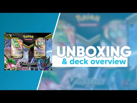 Pokémon Rayquaza Noivern V Battle Deck Unboxing & Deck Overview