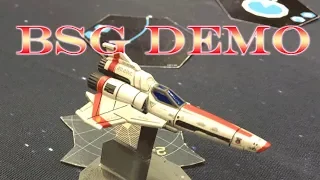 Battlestar Galactica: Starship Battles - Demo at Gen Con 2018 from Ares Games
