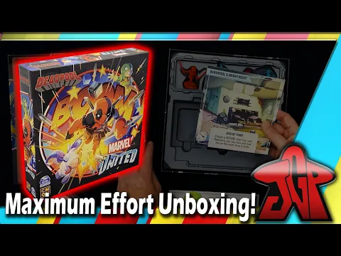 Marvel United: Deadpool unboxing