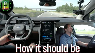 Driving the Ford Explorer AWD with power for a while