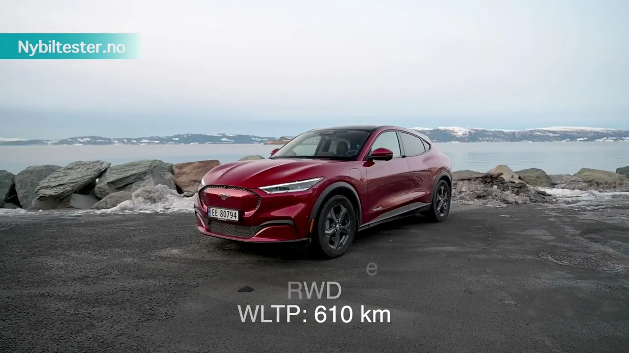 Mustang Mach E RWD Premium - elbilrace i fartsgrensa