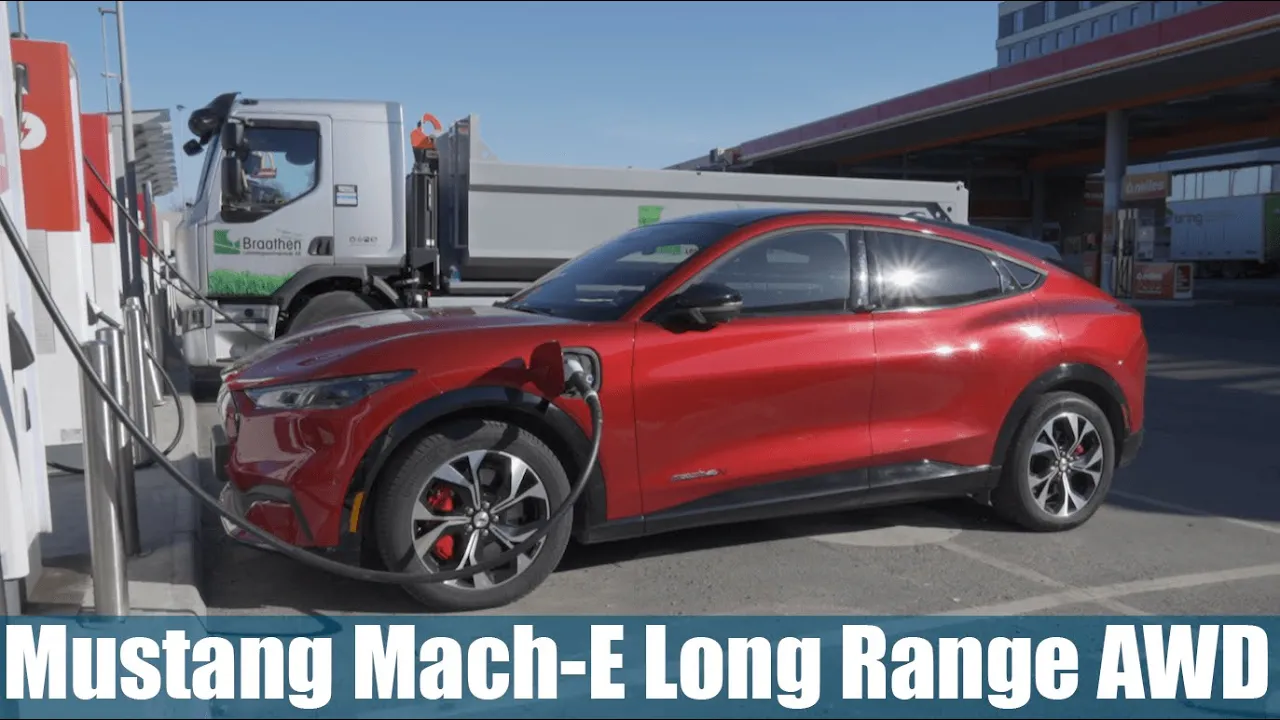 Ford Mustang Mach-E Long Range AWD Range, Efficiency & Charging Test