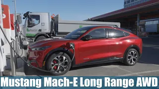 Ford Mustang Mach-E Long Range AWD Range, Efficiency & Charging Test