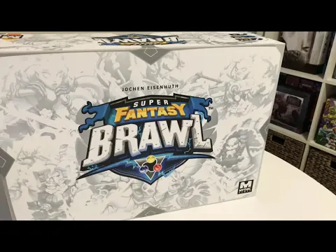 Super Fantasy Brawl Kickstarter Edition Unboxing