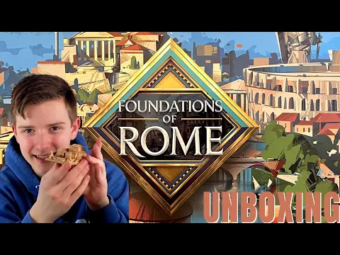 Foundations of Rome Kickstarter Maximus Pledge Unboxing