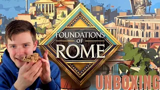Foundations of Rome Kickstarter Maximus Pledge Unboxing