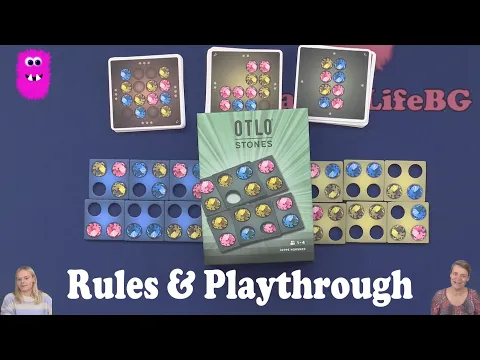 OTLO Stones, Rules & Playthrough - Brain Exercise