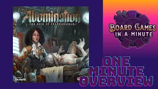 One Minute Overview of Abomination: The Heir of Frankenstein 