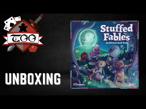 Stuffed Fables Board Game Unboxing