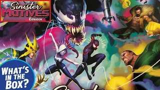 SINISTER MOTIVES Campaign Expansion Unboxing for MARVEL CHAMPIONS the Card Game