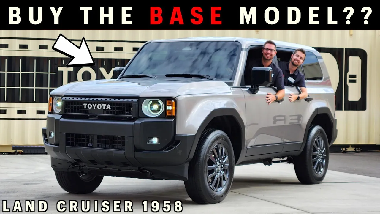 BACK TO ITS ROOTS! -- The New 2024 Toyota Land Cruiser 1958 is a Classic Reliable Off-Roader!
