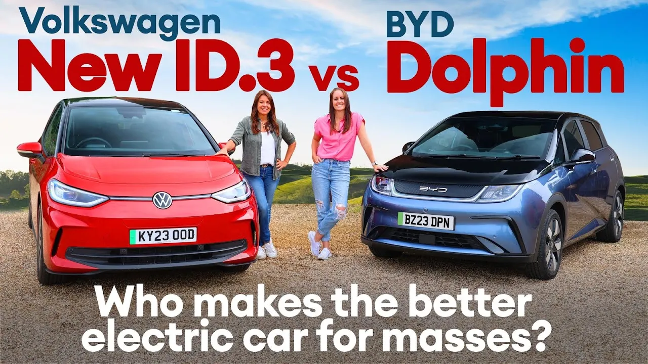 Is BYD the new Volkswagen? Dolphin vs ID.3. HEAD-TO-HEAD  | Electrifying