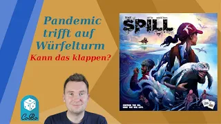 The Spill - Kickstarter - Eine coole Tischpräsenz trifft auf Pandemic-Ideen - Regeln und Review 4K
