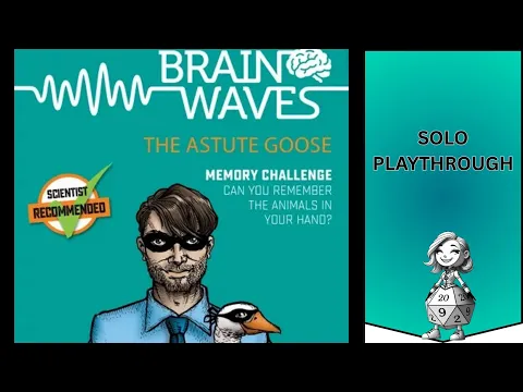 Brainwaves: The Astute Goose SOLO Playthrough | Can I Beat My Own Memory?