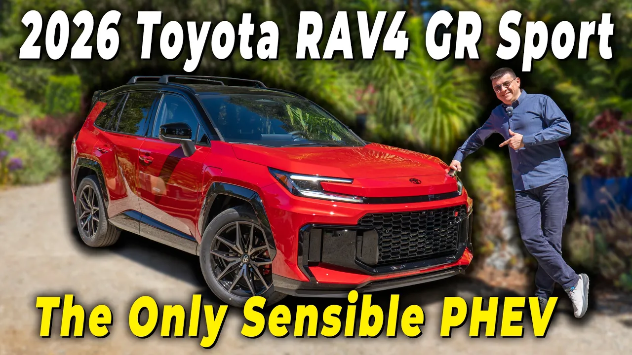 2026 Toyota RAV4 GR Sport - The Only Plug In Hybrid That Makes Sense In America (anymore)