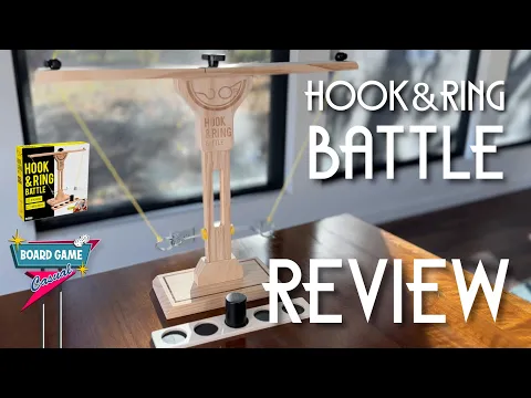 Hook & Ring Battle REVIEW - My favorite tabletop dexterity game?