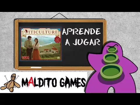 Viticulture - Español - Reseña Juego de Mesa - Preparación y cómo se juega