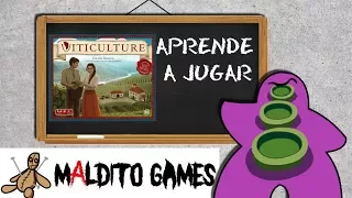Viticulture - Español - Reseña Juego de Mesa - Preparación y cómo se juega