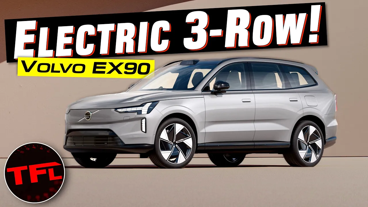 BREAKING NEWS: The All-New 2024 Volvo EX90 EV Has The Coolest Headlights & Next-Level Safety!