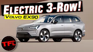 BREAKING NEWS: The All-New 2024 Volvo EX90 EV Has The Coolest Headlights & Next-Level Safety!