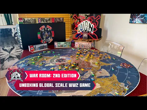 War Room - unboxing global scale strategy board game