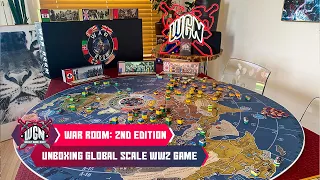 War Room - unboxing global scale strategy board game