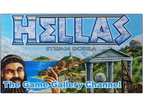 【ボードゲーム レビュー】「Hellas」- 大理石を掘れば街が発展。でも廃山も？！