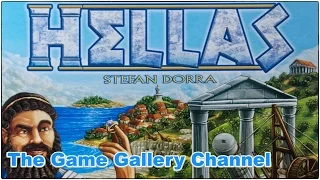 【ボードゲーム レビュー】「Hellas」- 大理石を掘れば街が発展。でも廃山も？！
