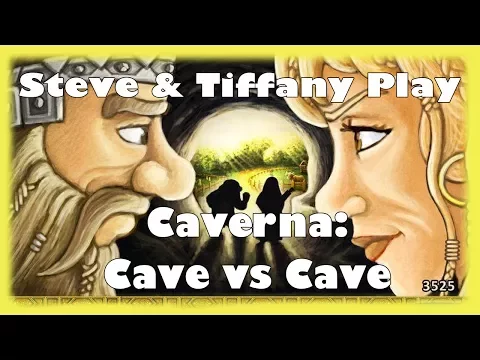 Steve & Tiffany Learn & Play: Caverna Cave vs Cave