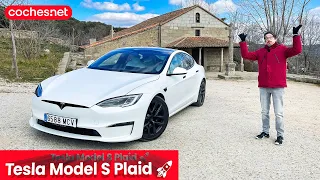 ¡Velocidad Absurda! TESLA Model S PLAID | Prueba / Test / Review en español | coches.net