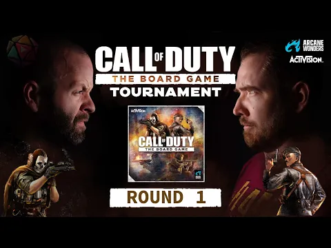 Strategy Meets Chaos - Game 1: Michael Vs. Daniel - Domination | Call of Duty Board Game Tournament