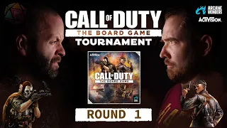 Strategy Meets Chaos - Game 1: Michael Vs. Daniel - Domination | Call of Duty Board Game Tournament