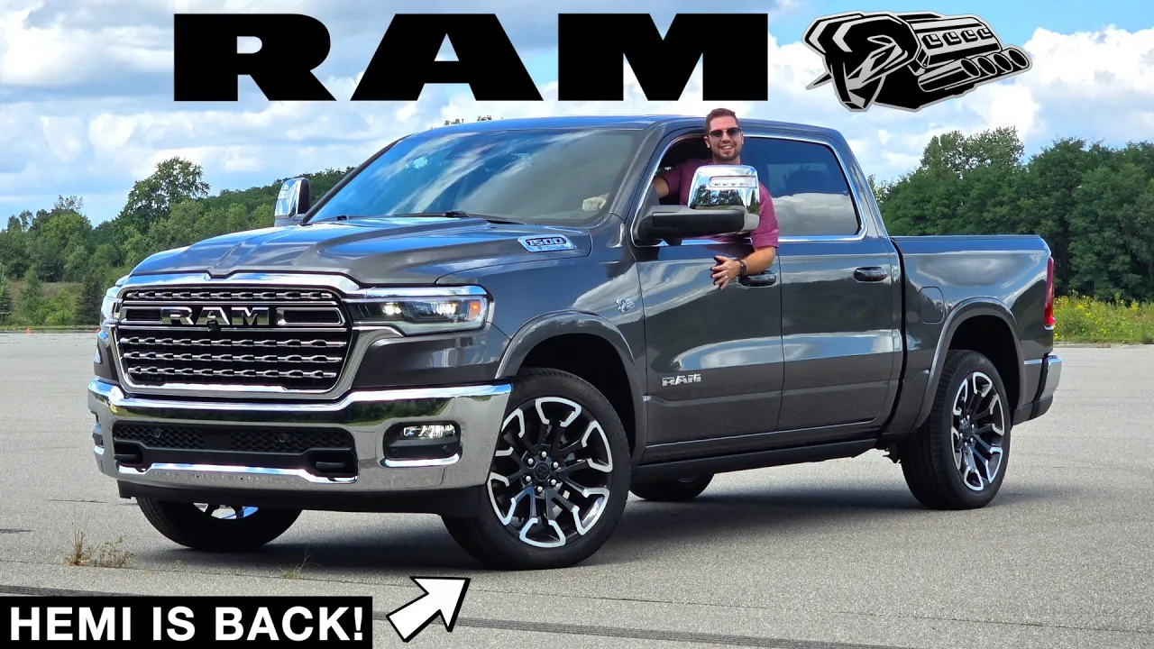 2026 RAM 1500 Limited -- The Most Luxurious *V-8* Truck With NO Compromise?? (2026 Changes + HEMI)