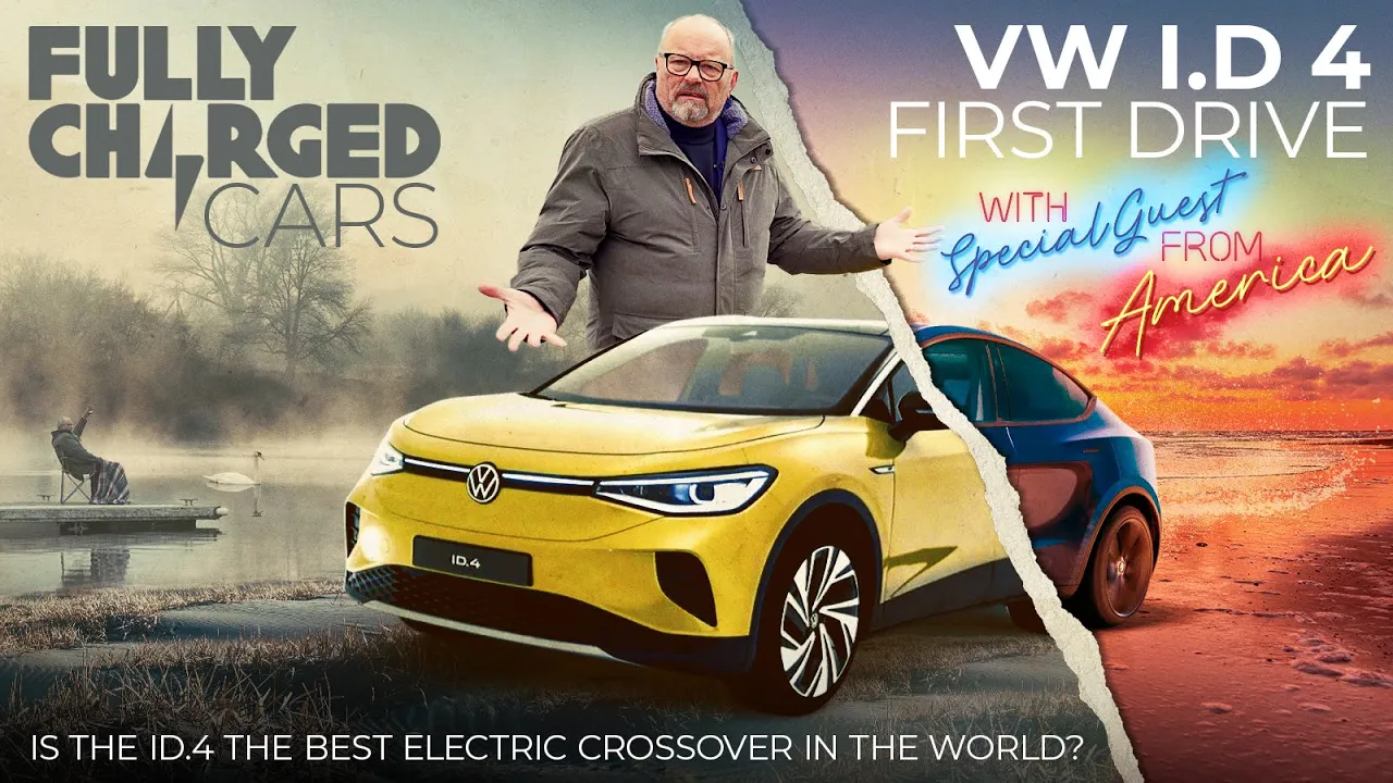 VW ID.4 First Drive with special guest from America | Fully Charged CARS