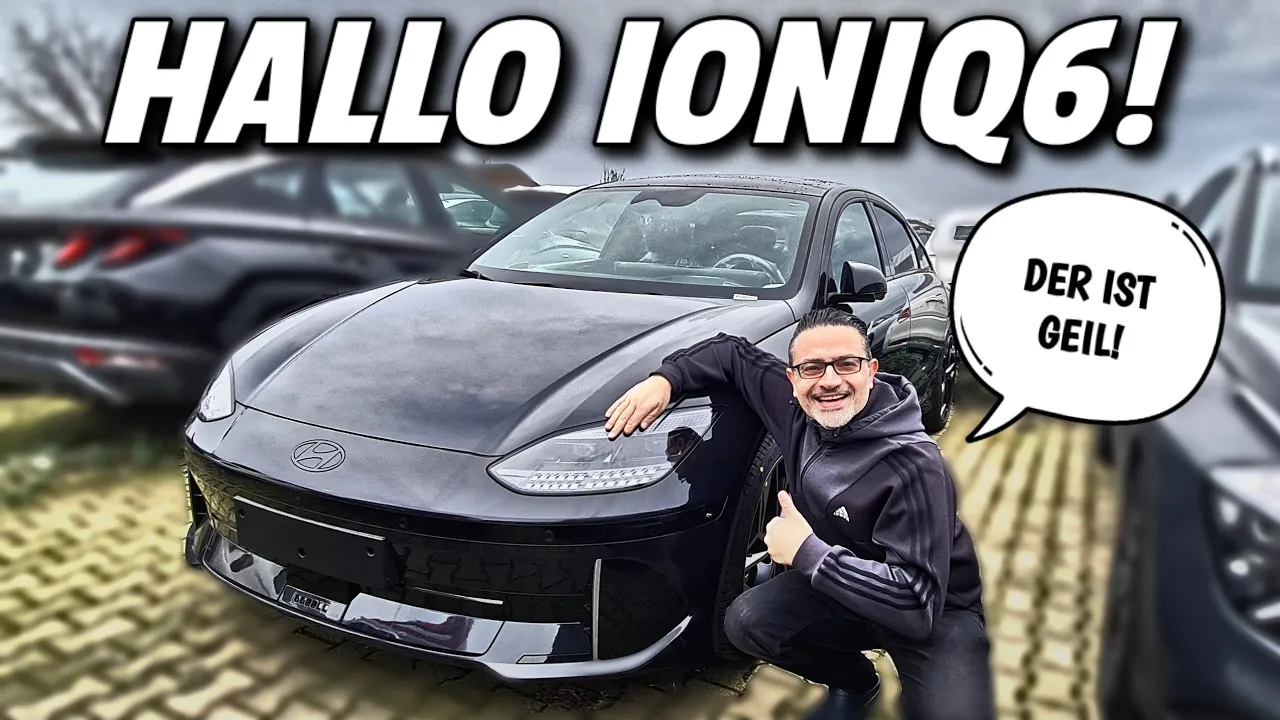 Neues Elektroauto Hyundai Ioniq6 ist endlich da! First Edition im Detail innen & außen #ioniq6