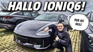Neues Elektroauto Hyundai Ioniq6 ist endlich da! First Edition im Detail innen & außen #ioniq6