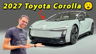 The 2027 all-new Toyota Corolla will look like a supercar! First look!