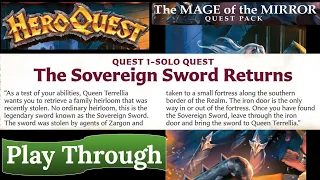 HeroQuest: The Mage of the Mirror - Quest 1: The Sovereign Sword Returns