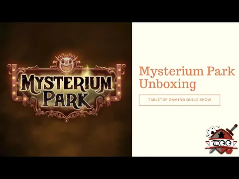 Mysterium Park Board Game Unboxing