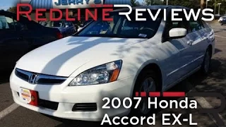 2007 Honda Accord EX-L Review, Walkaround, Exhaust, Test Drive