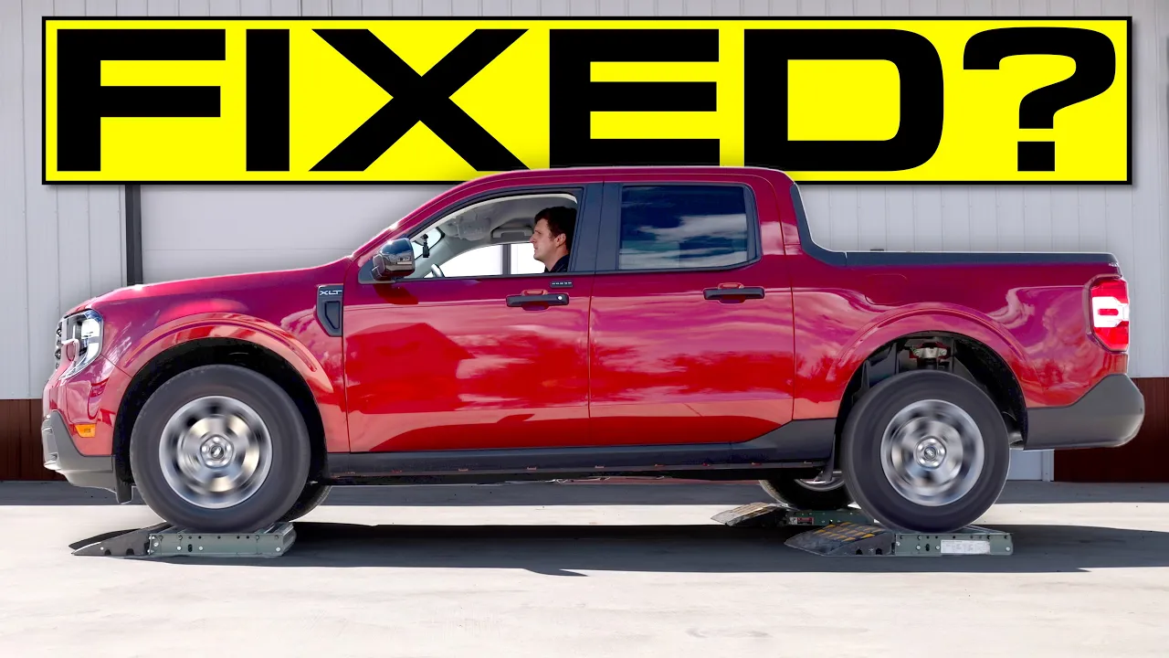 Ford Wasn't Happy the Maverick Hybrid FAILED the TFL Slip Test...So Did They Fix It?
