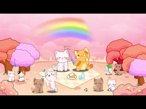 Vídeo de Duet Cats: Linda e gatos fofos
