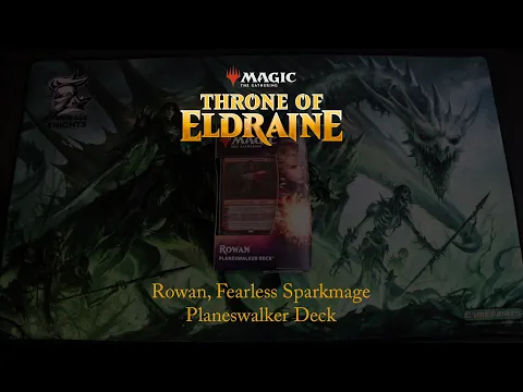 Magic: The Gathering: Throne of Eldraine - Rowan, Fearless Sparkmage Planeswalker Deck