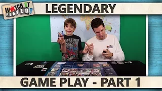 Legendary Marvel Deck Builder - Game Play 1